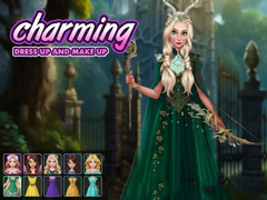 Игри Charming Dress Up and Make Up