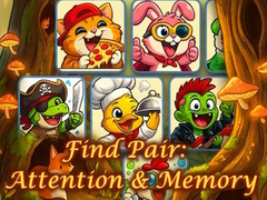 Игри Find Pair: Attention & Memory