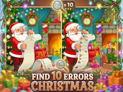 Игри Find 10 Errors Christmas