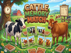 Игри Cattle Memory Match