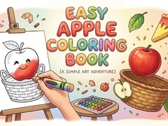 Игри Easy Apple Coloring Book