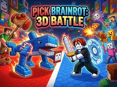 Игри Pick Brainrot: 3D Battle