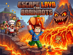Игри Escape Lava for Brainrots!