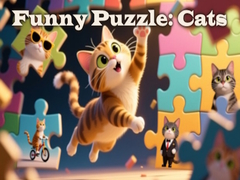 Игри Funny Puzzle: Cats