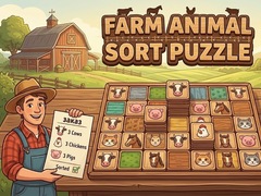 Игри Farm Animal Sort Puzzle