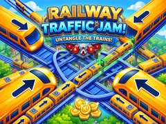 Игри Railway Traffic Jam! Untangle the Trains!