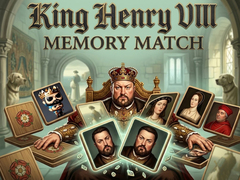 Игри King Henry VIII Memory Match