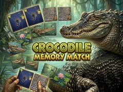 Игри Crocodile Memory Match