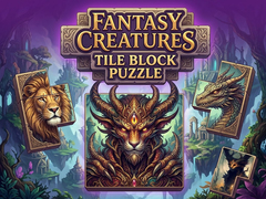 Игри Fantasy Creatures Tile Block Puzzle