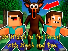 Игри 99 Nights in the Forest with Noob and Pro!