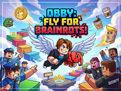 Игри Obby: Fly for Brainrots!