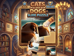 Игри Cats and Dogs Slide Puzzle