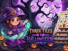 Игри The Three Tiles in the Halloween World