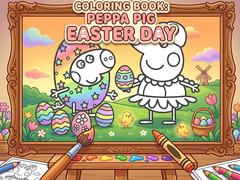 Игри Coloring Book: Peppa Pig Easter Day