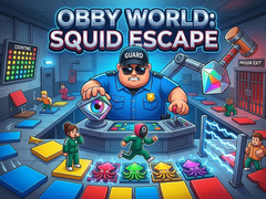 Игри Obby World Squid Escape
