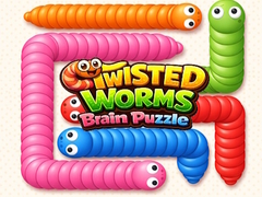 Игри Twisted worms Brain Puzzle