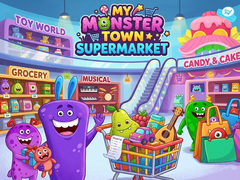 Игри My Monster Town Supermarket