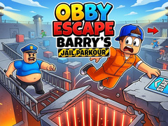 Игри Obby - Escape Barry's Jail Parkour