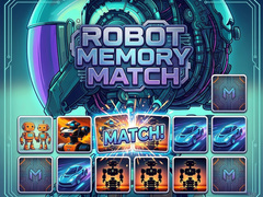 Игри Robot Memory Match