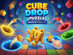 Игри Cube Drop Puzzle: Match Color