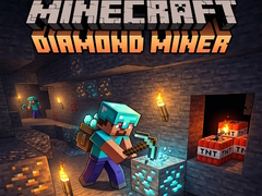 Игри Minecraft Diamond Miner