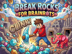 Игри Break Rocks For Brainrots
