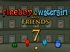 Игри Fireboy & Watergirl 7: and Friends