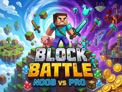 Игри Block Battle - Noob vs Pro