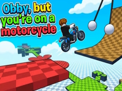 Игри Obby, but you're on a motorcycle
