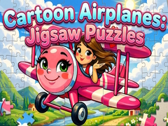 Игри Cartoon Airplanes: Jigsaw Puzzles