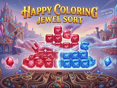 Игри Happy Coloring Jewel Sort