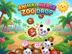 Игри Animal Merge Zoo Drop