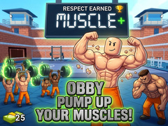 Игри Obby Pump Up Your Muscles! 