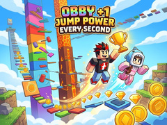 Игри Obby +1 Jump Power Every Second
