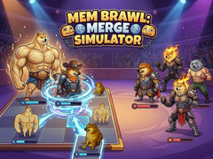 Игри Mem Brawl: Merge Simulator