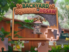 Игри Backyard Squirrel Jigsaw