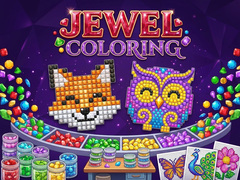 Игри Jewel Coloring