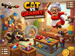 Игри Cat Vs Granny! Ragdoll Sandbox