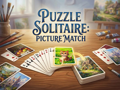 Игри Puzzle Solitaire Picture Match