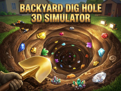 Игри Backyard Dig Hole 3D Simulator