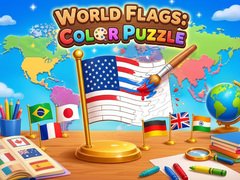 Игри World Flags: Color Puzzle