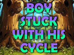 Игри Boy Stuck with His Cycle