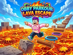 Игри Obby Parkour: Lava Escape