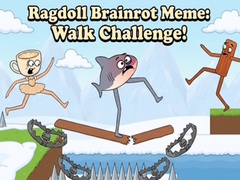 Игри Ragdoll Brainrot Meme: Walk Challenge!