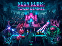 Игри Neon Ruins: Tower Defense