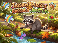 Игри Jigsaw Puzzle: Raccoon Jimothy 
