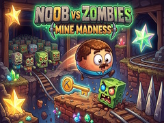 Игри Noob vs Zombies: Mine Madness
