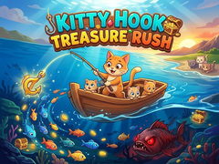 Игри Kitty Hook Treasure Rush