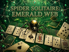 Игри Spider Solitaire: Emerald Web