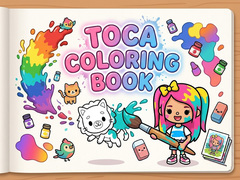 Игри Toca Coloring Book